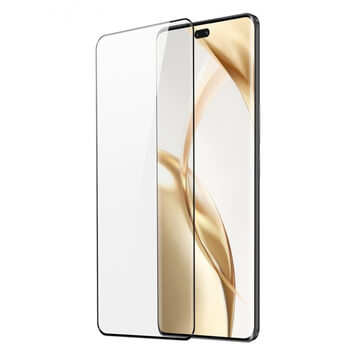 Picasee 3D zahnuté ochranné sklo pre Honor 200 Pro 5G - čierne
