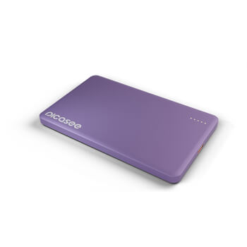 Picasee Powerbanka s MagSafe 5 000 mAh - Fialová