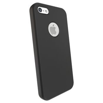 Obal pre Apple iPhone 5/5S/SE - Vlastné gravírovanie - Čierna