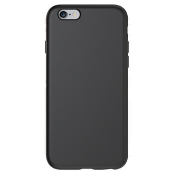 Picasee Liquid case Apple iPhone 6/6S - Vlastné gravírovanie - Čierna