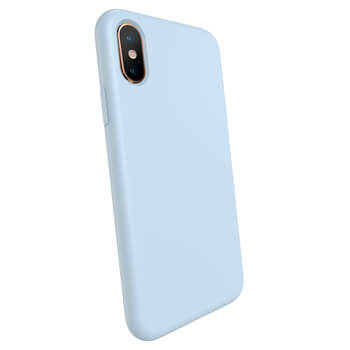 Obal pre Apple iPhone X/XS - Vlastné gravírovanie - Modrá