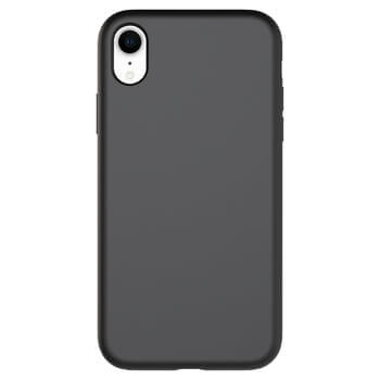 Picasee Liquid case Apple iPhone XR - Vlastné gravírovanie - Čierna