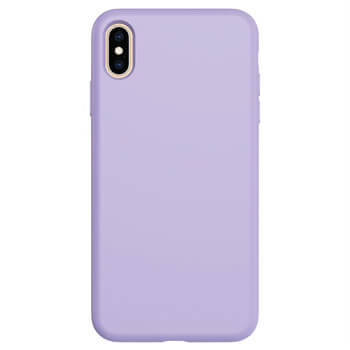 Picasee Liquid case Apple iPhone XS Max - Vlastné gravírovanie - Fialová
