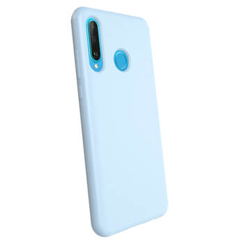 Obal pre Huawei P30 Lite - Vlastné gravírovanie - Modrá