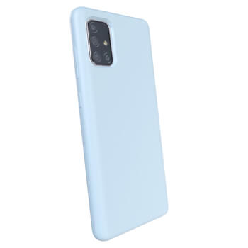 Obal pre Samsung Galaxy A71 A715F - Vlastné gravírovanie - Modrá