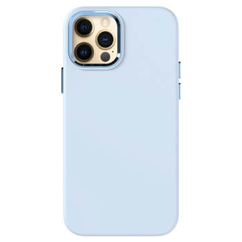 Picasee Premium case s MagSafe pro Apple iPhone 12 Pro Max - Vlastné gravírovanie - Modrá