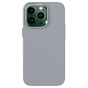 Picasee Premium case s MagSafe pro Apple iPhone 13 Pro - Vlastné gravírovanie - Šedá