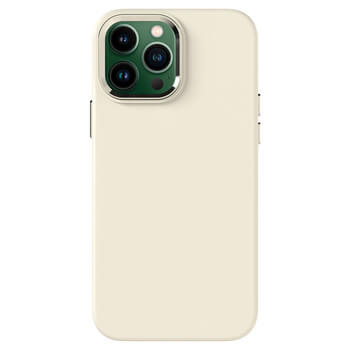 Picasee Premium case s MagSafe pro Apple iPhone 13 Pro Max - Vlastné gravírovanie - Béžová