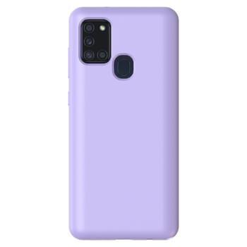 Picasee Liquid case Samsung Galaxy A21s - Vlastné gravírovanie - Fialová