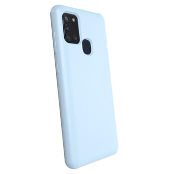 Obal pre Samsung Galaxy A21s - Vlastné gravírovanie - Modrá