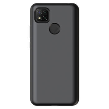 Picasee Liquid case Xiaomi Redmi 9C - Vlastné gravírovanie - Čierna