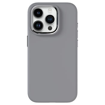 Picasee Premium case s MagSafe pro Apple iPhone 14 Pro - Vlastné gravírovanie - Šedá