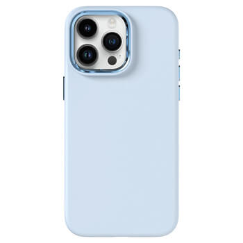 Picasee Premium case s MagSafe pro Apple iPhone 14 Pro Max - Vlastné gravírovanie - Modrá