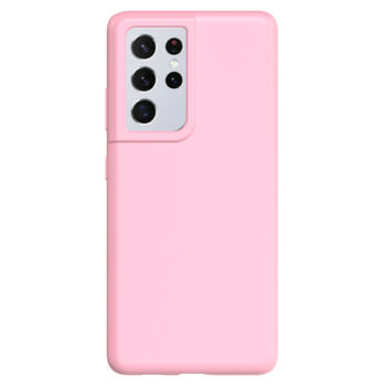 Picasee Liquid case Samsung Galaxy S21 Ultra 5G G998B - Vlastné gravírovanie - Ružová