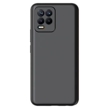 Picasee Liquid case Realme 8 4G - Vlastné gravírovanie - Čierna