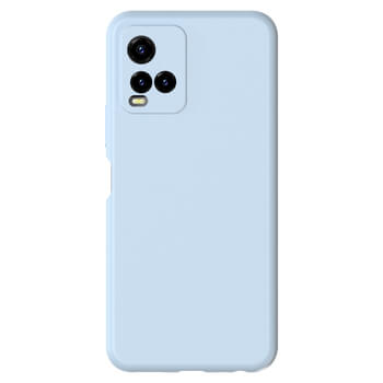 Picasee Liquid case Vivo Y33s - Vlastné gravírovanie - Modrá
