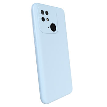 Obal pre Xiaomi Redmi 10C - Vlastné gravírovanie - Modrá