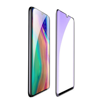 3x Picasee 3D zahnuté ochranné sklo pre Huawei P30 Pro - čierne - 2+1 zdarma