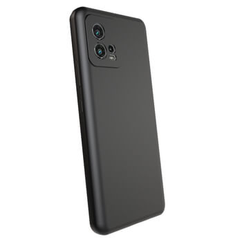 Obal pre Motorola Moto G72 - Vlastné gravírovanie - Čierna