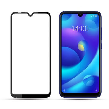 Picasee 3D ochranné tvrdené sklo s rámčekom pre Xiaomi Redmi 7 - čierné