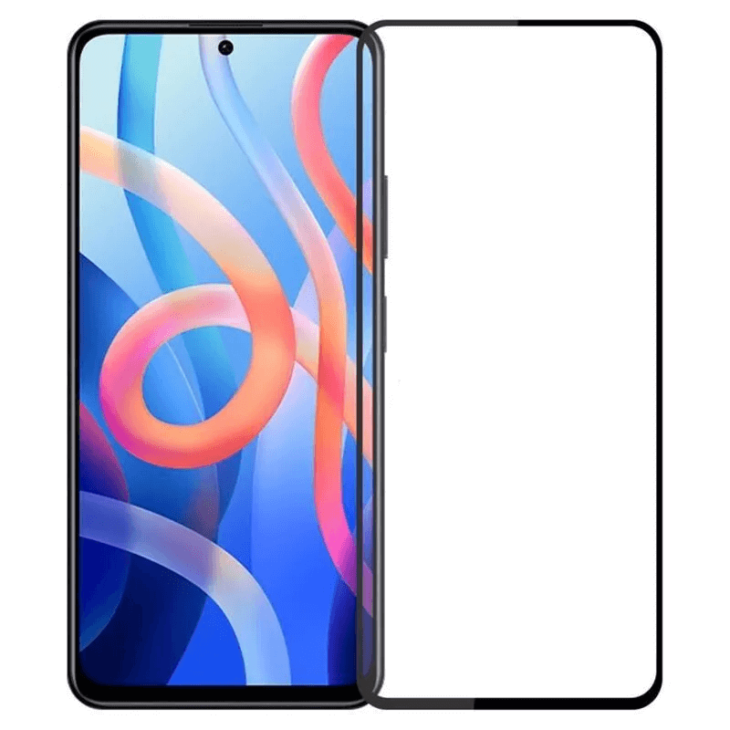 Picasee 3D ochranné tvrdené sklo s rámčekom pre Xiaomi Redmi Note 13 Pro 5G - čierné