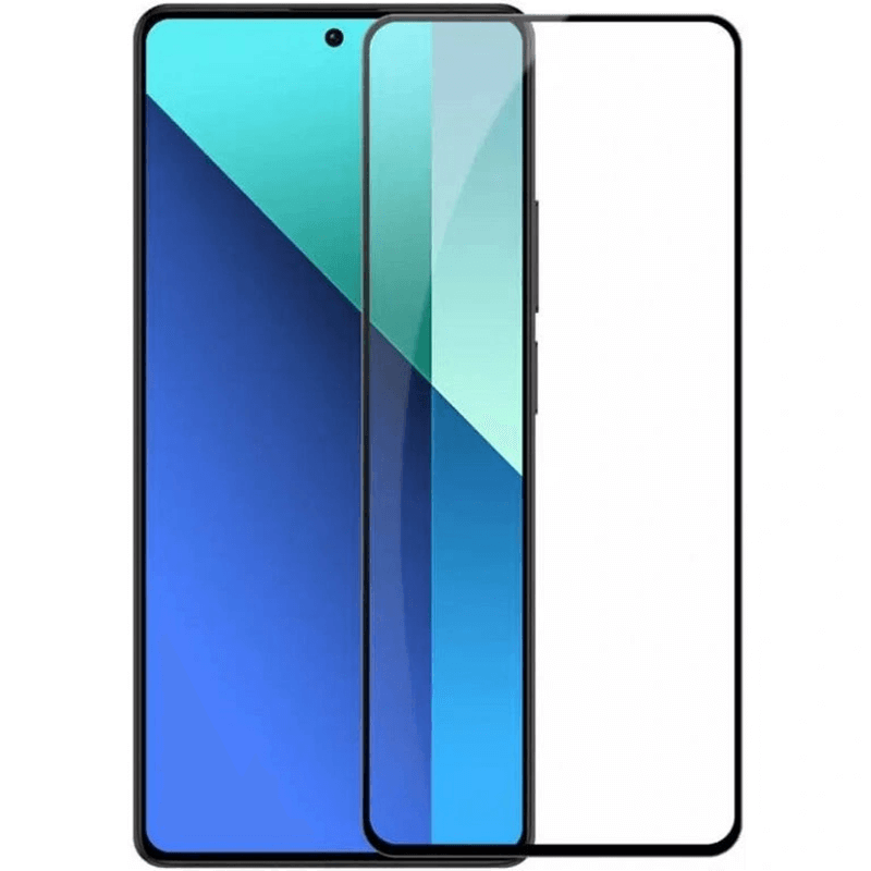 Picasee 3D ochranné tvrdené sklo s rámčekom pre Xiaomi Redmi 13 4G - čierné