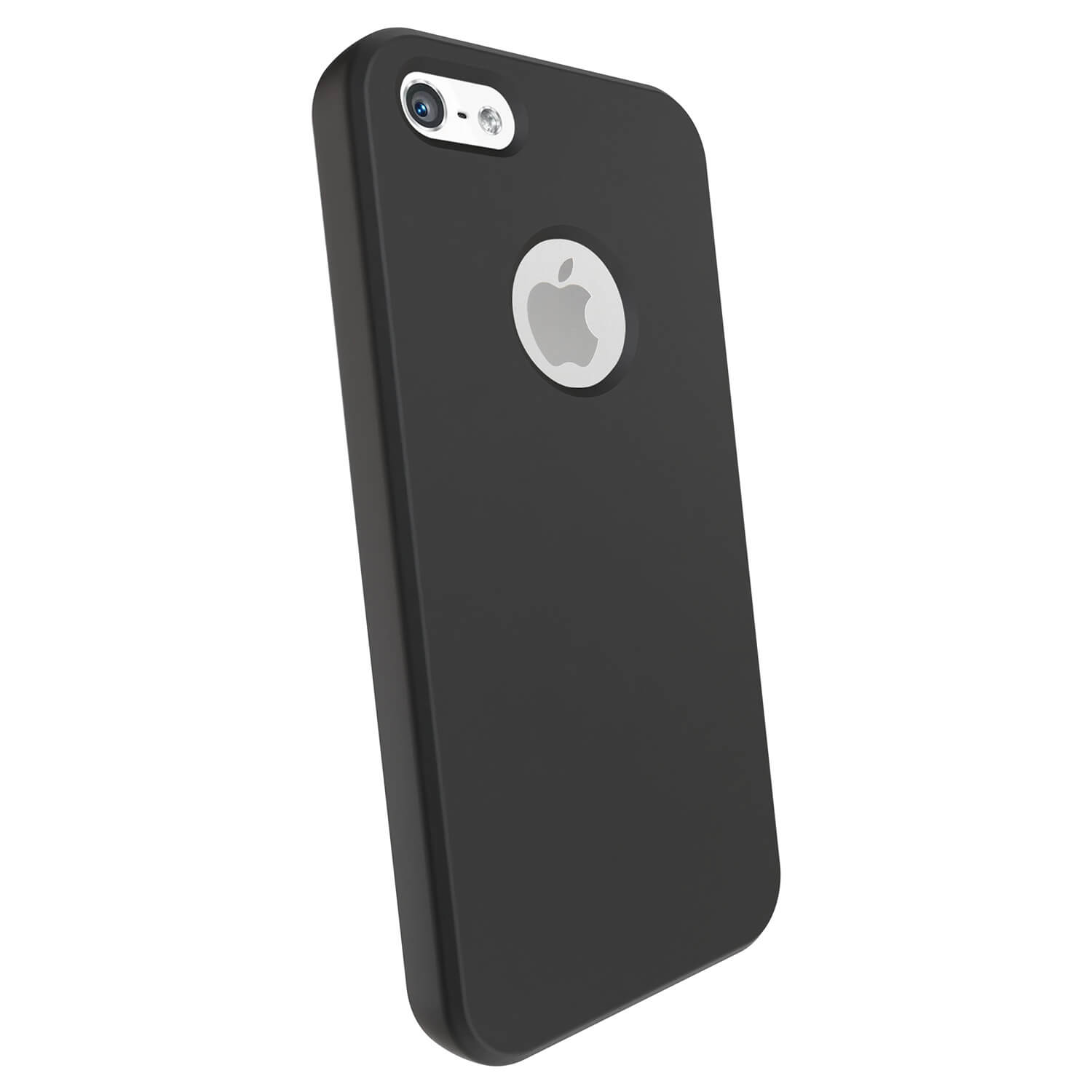 Picasee Liquid case Apple iPhone 5/5S/SE - Vlastné gravírovanie - Čierna