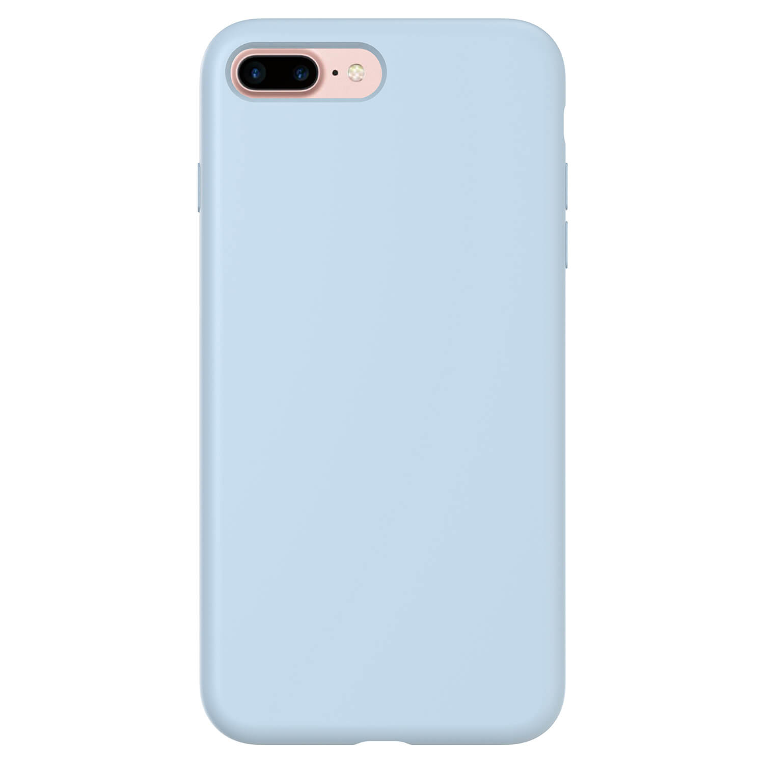 Picasee Liquid case Apple iPhone 7 Plus - Vlastné gravírovanie - Modrá