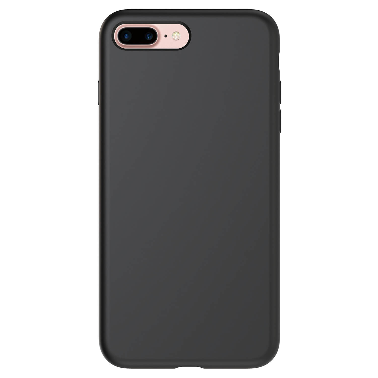Picasee Liquid case Apple iPhone 7 Plus - Vlastné gravírovanie - Čierna