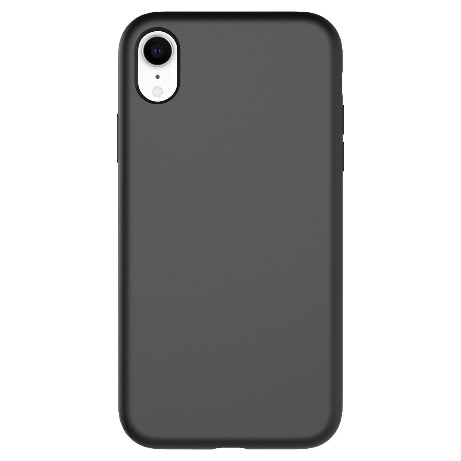 Picasee Liquid case Apple iPhone XR - Vlastné gravírovanie - Čierna
