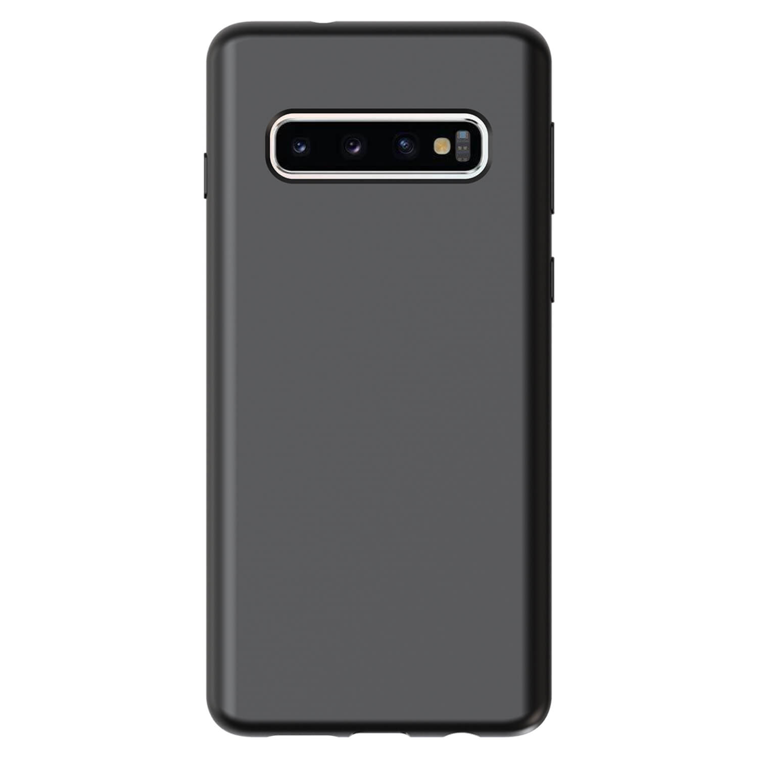 Picasee Liquid case Samsung Galaxy S10 Plus G975 - Vlastné gravírovanie - Čierna