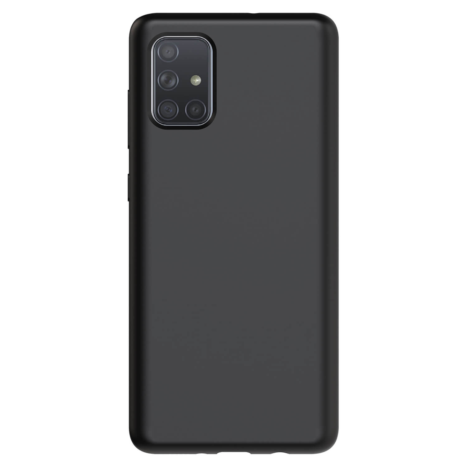 Liquid case Samsung Galaxy A71 A715F - Vlastné gravírovanie - Čierna