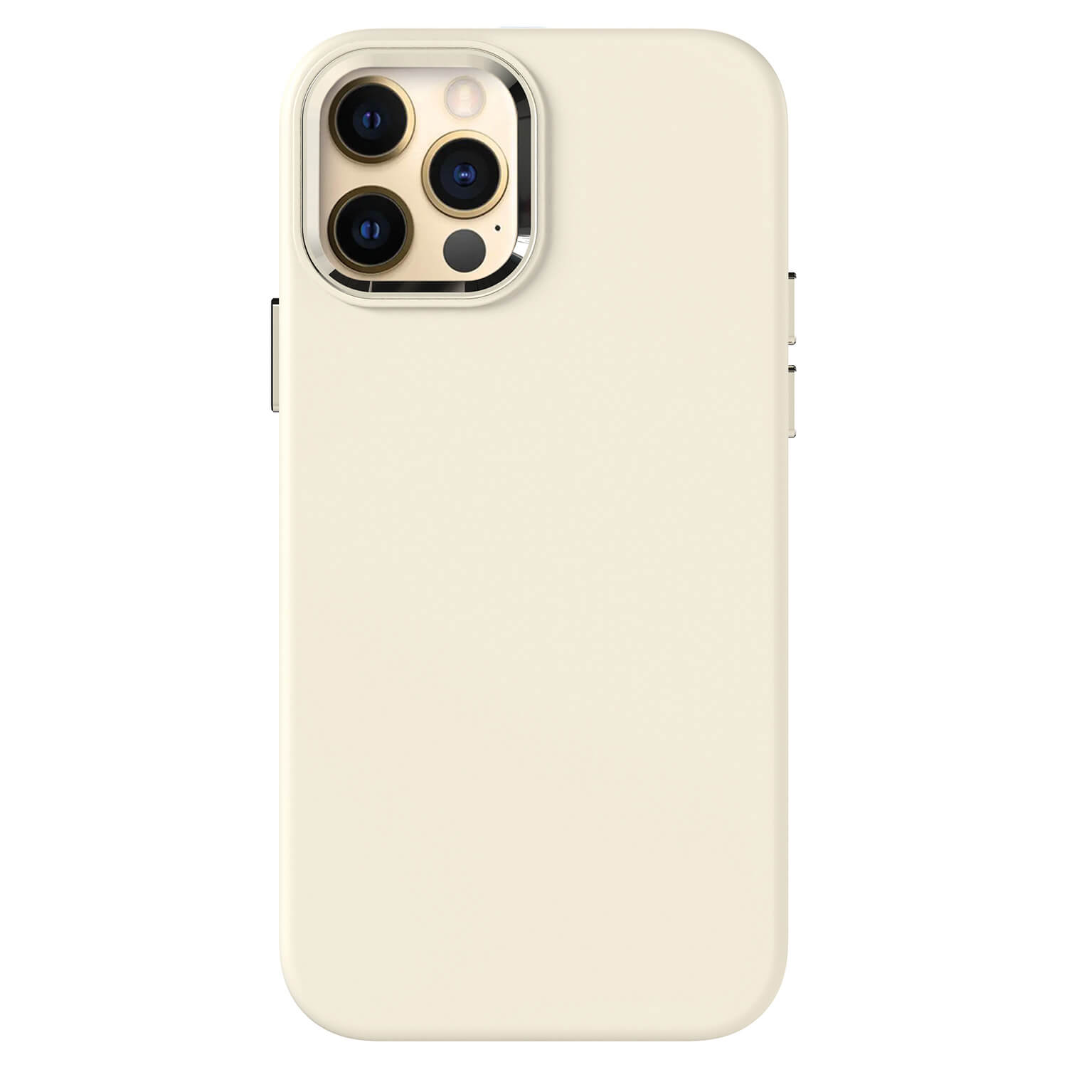 Picasee Premium case s MagSafe pro Apple iPhone 12 Pro Max - Vlastné gravírovanie - Béžová