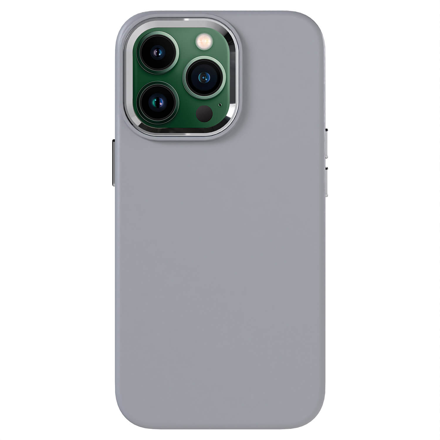 Picasee Premium case s MagSafe pro Apple iPhone 13 Pro - Vlastné gravírovanie - Šedá