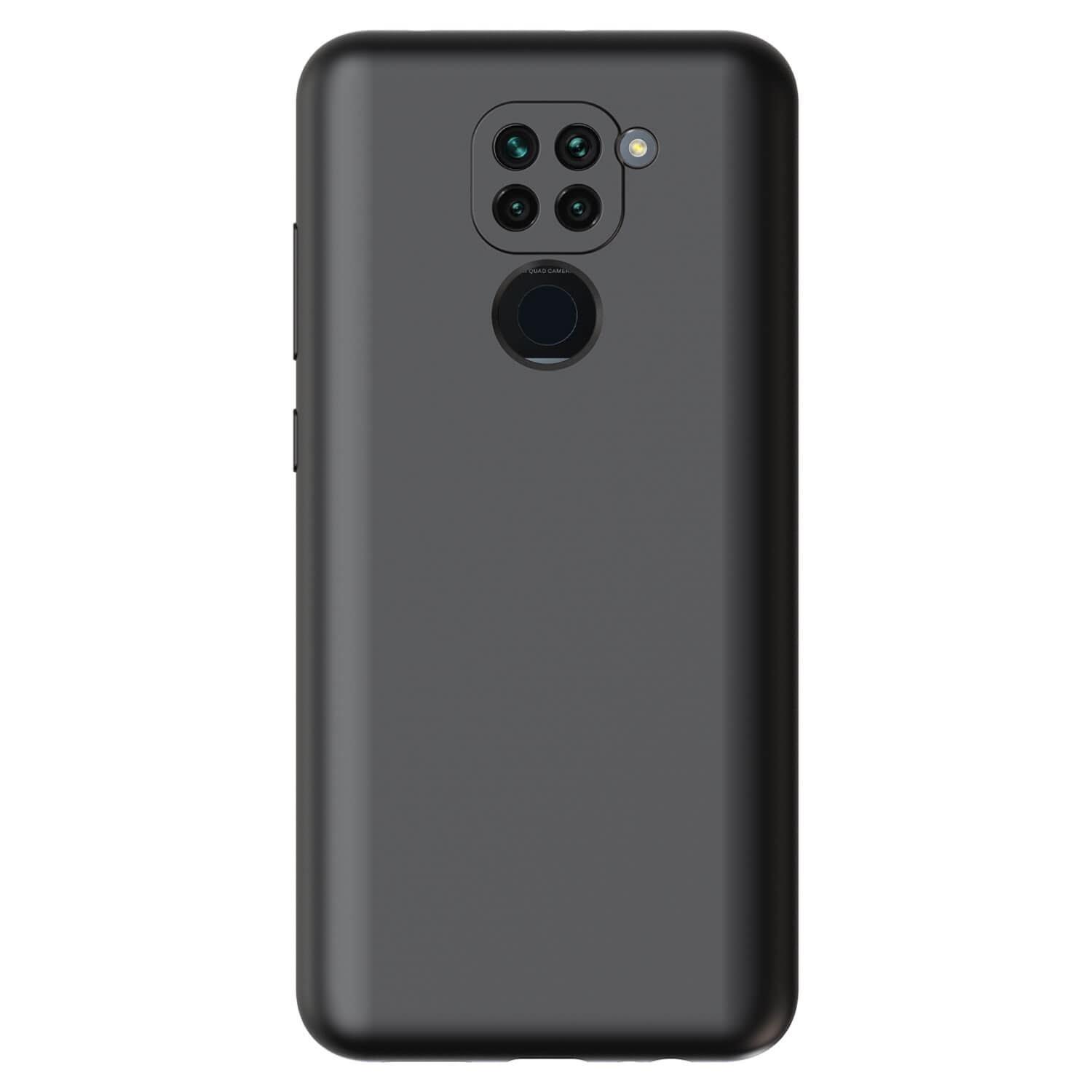 Picasee Liquid case Xiaomi Redmi Note 9 - Vlastné gravírovanie - Čierna