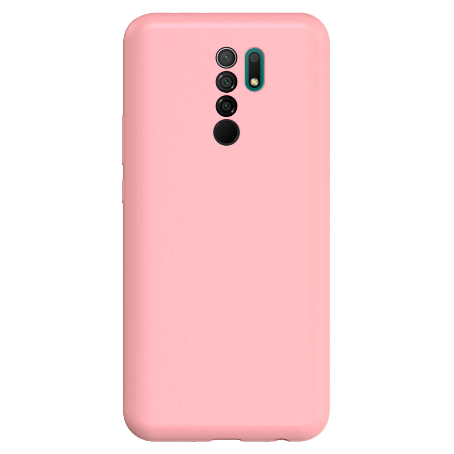 Picasee Liquid case Xiaomi Redmi 9 - Vlastné gravírovanie - Ružová