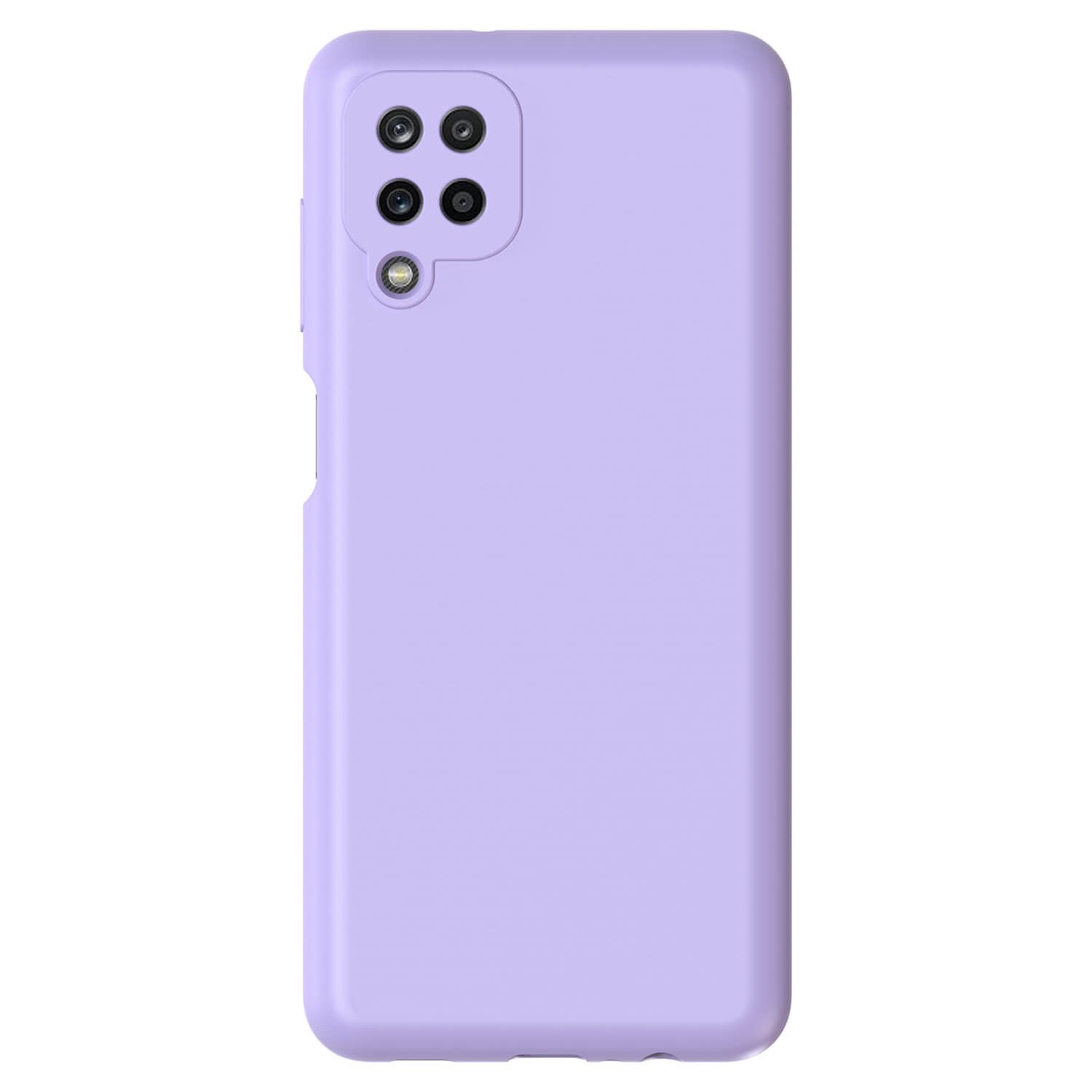 Picasee Liquid case Samsung Galaxy A12 A125F - Vlastné gravírovanie - Fialová