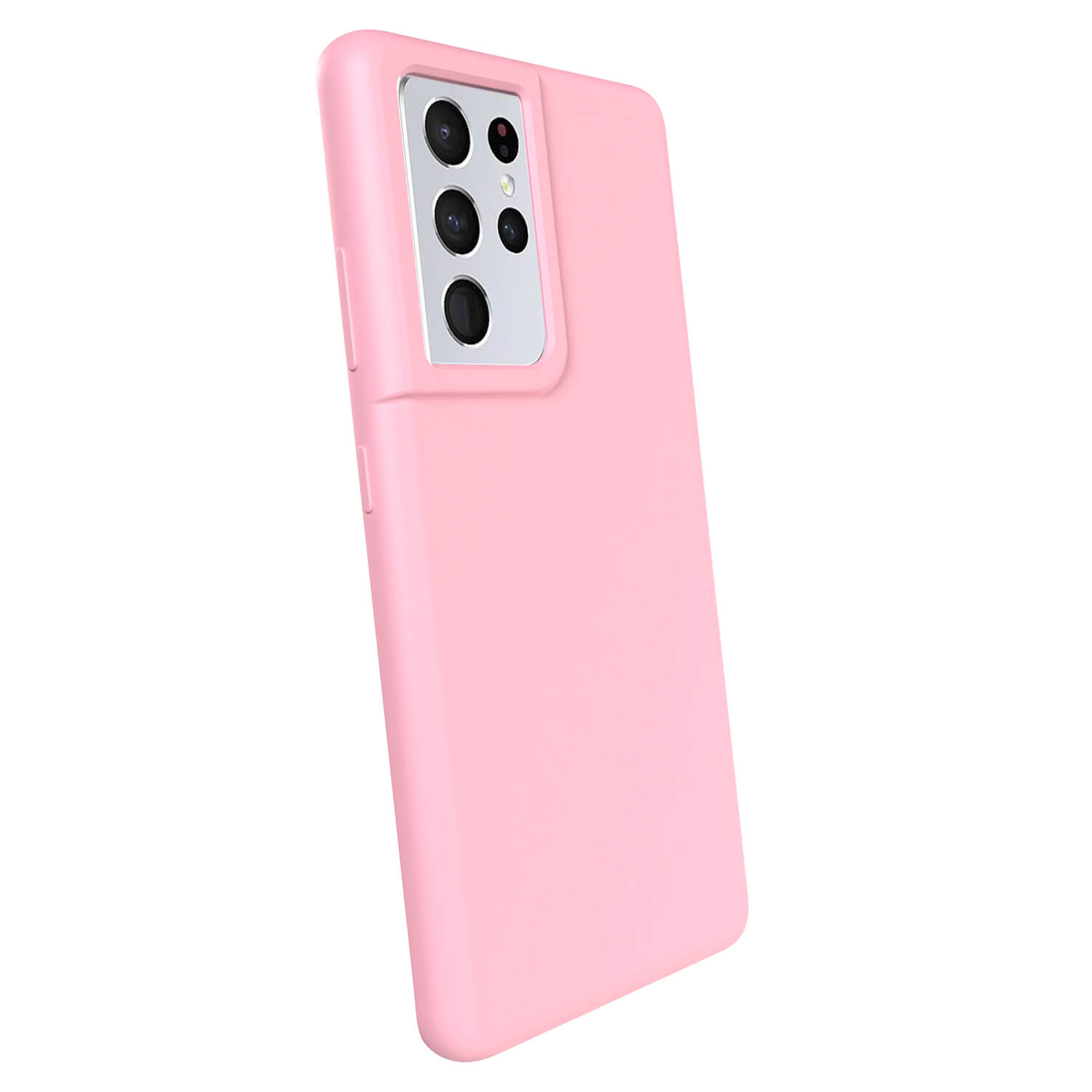 Picasee Liquid case Samsung Galaxy S21 Ultra 5G G998B - Vlastné gravírovanie - Ružová