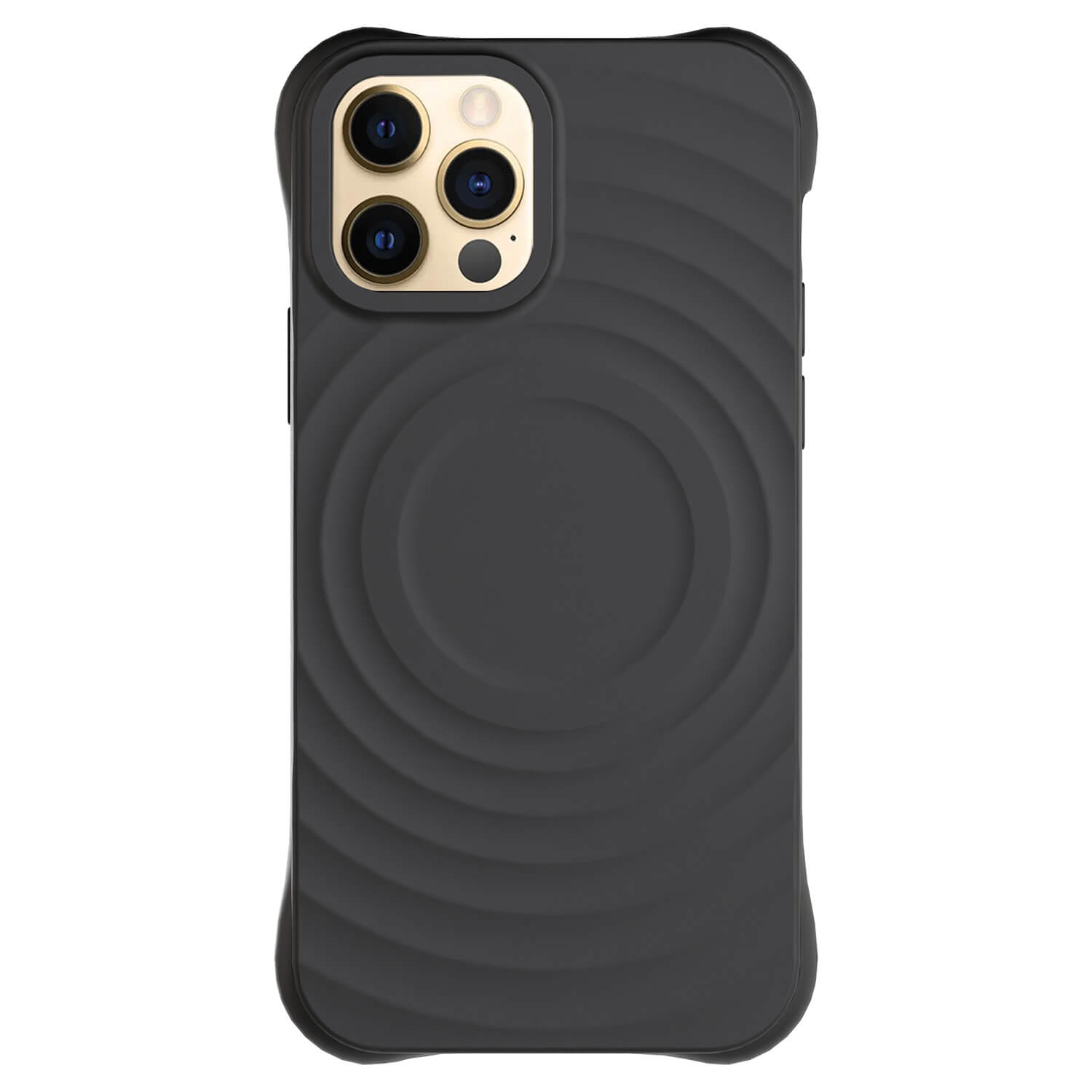 PShock-proof case s MagSafe Apple iPhone 12 Pro - Vlastné gravírovanie - Čierna