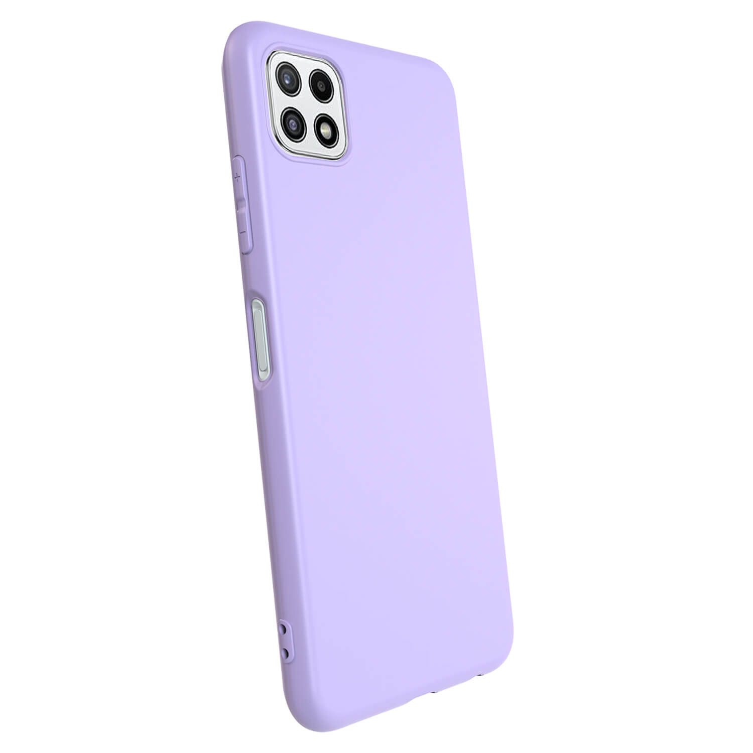 Liquid case Samsung Galaxy A22 A226B 5G - Vlastné gravírovanie - Fialová