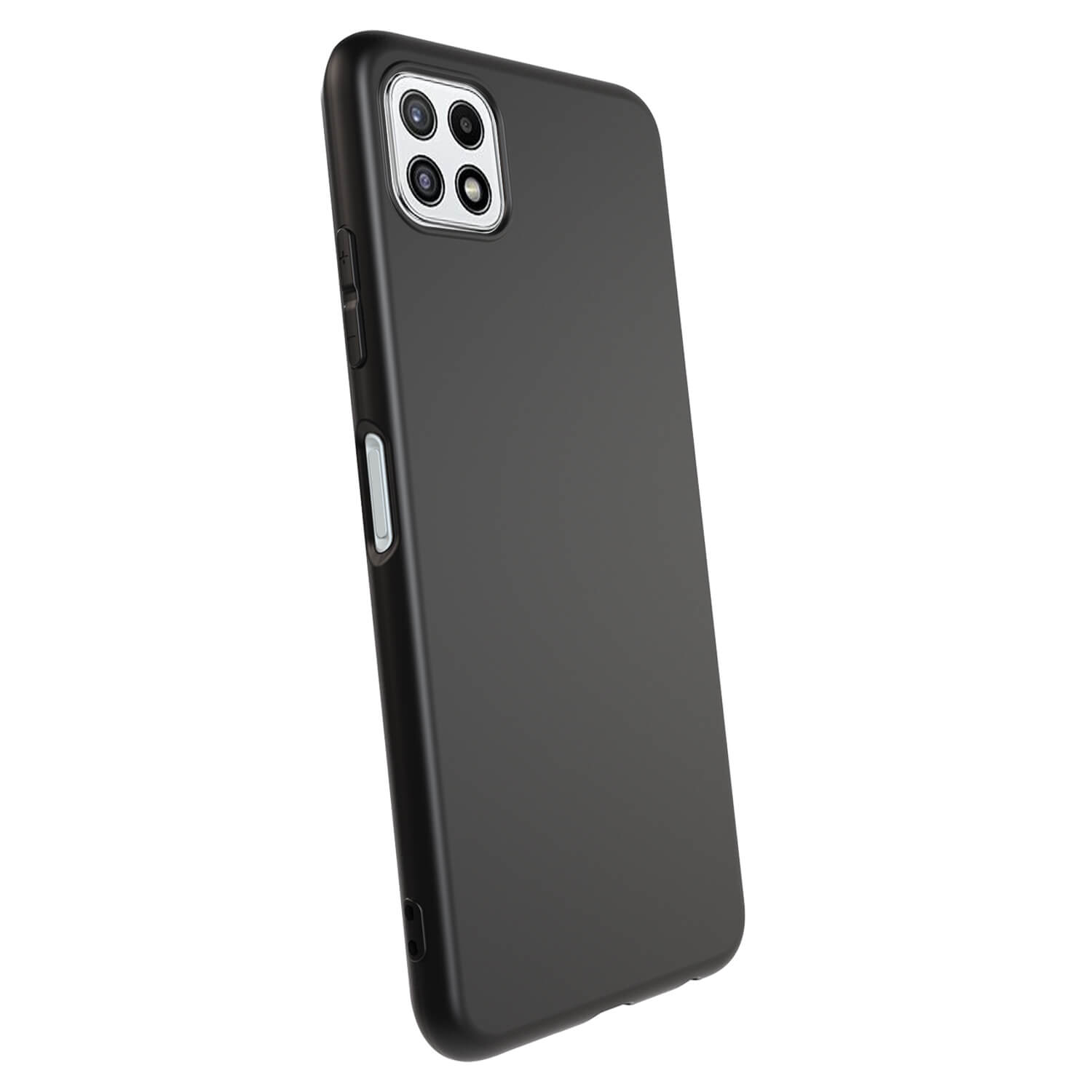 Liquid case Samsung Galaxy A22 A226B 5G - Vlastné gravírovanie - Čierna