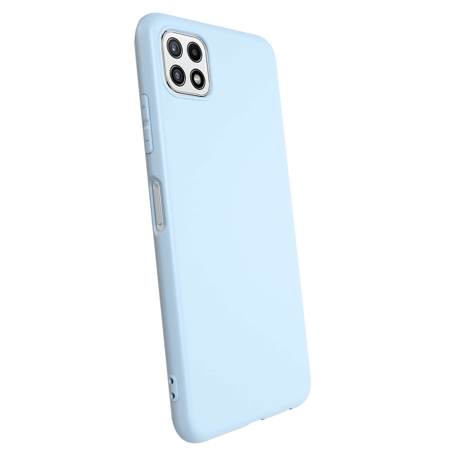 Liquid case Samsung Galaxy A22 A226B 5G - Vlastné gravírovanie - Modrá