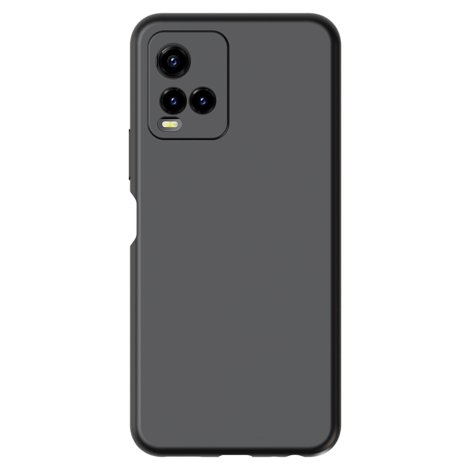 Picasee Liquid case Vivo Y33s - Vlastné gravírovanie - Čierna