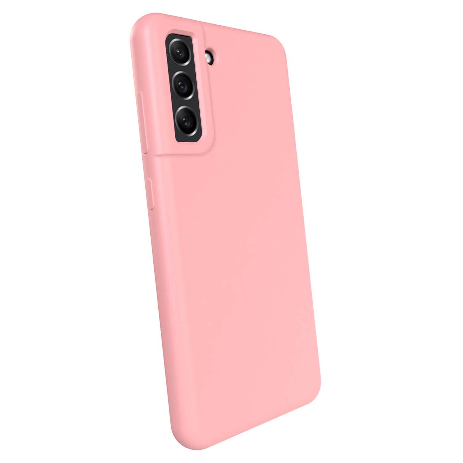 Picasee Liquid case Samsung Galaxy S21 FE 5G - Vlastné gravírovanie - Ružová