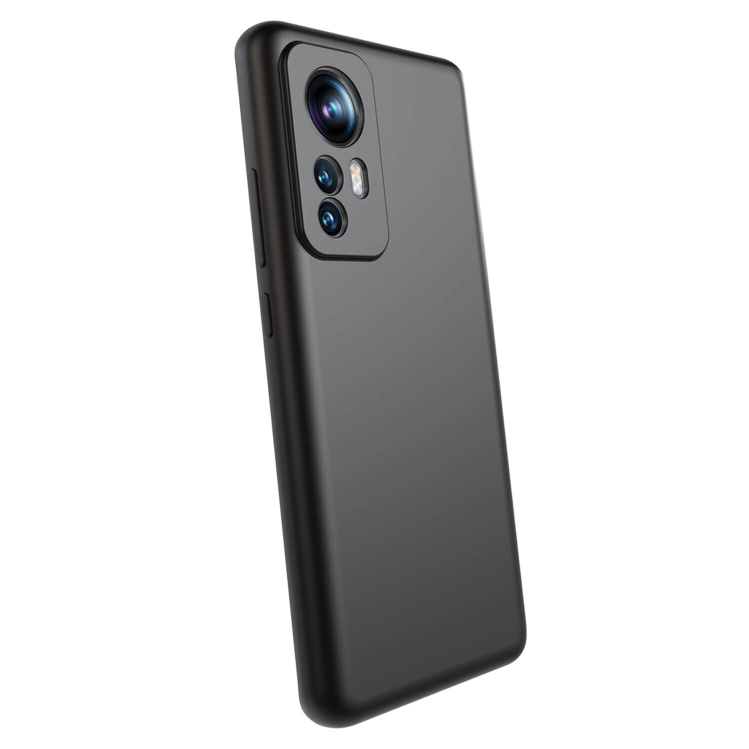 Liquid case Xiaomi 12 - Vlastné gravírovanie - Čierna