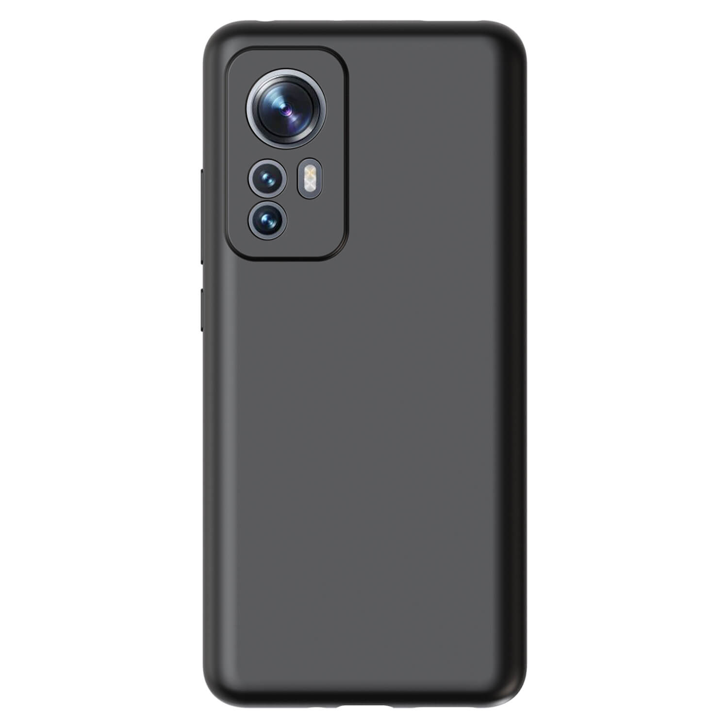Liquid case Xiaomi 12 - Vlastné gravírovanie - Čierna