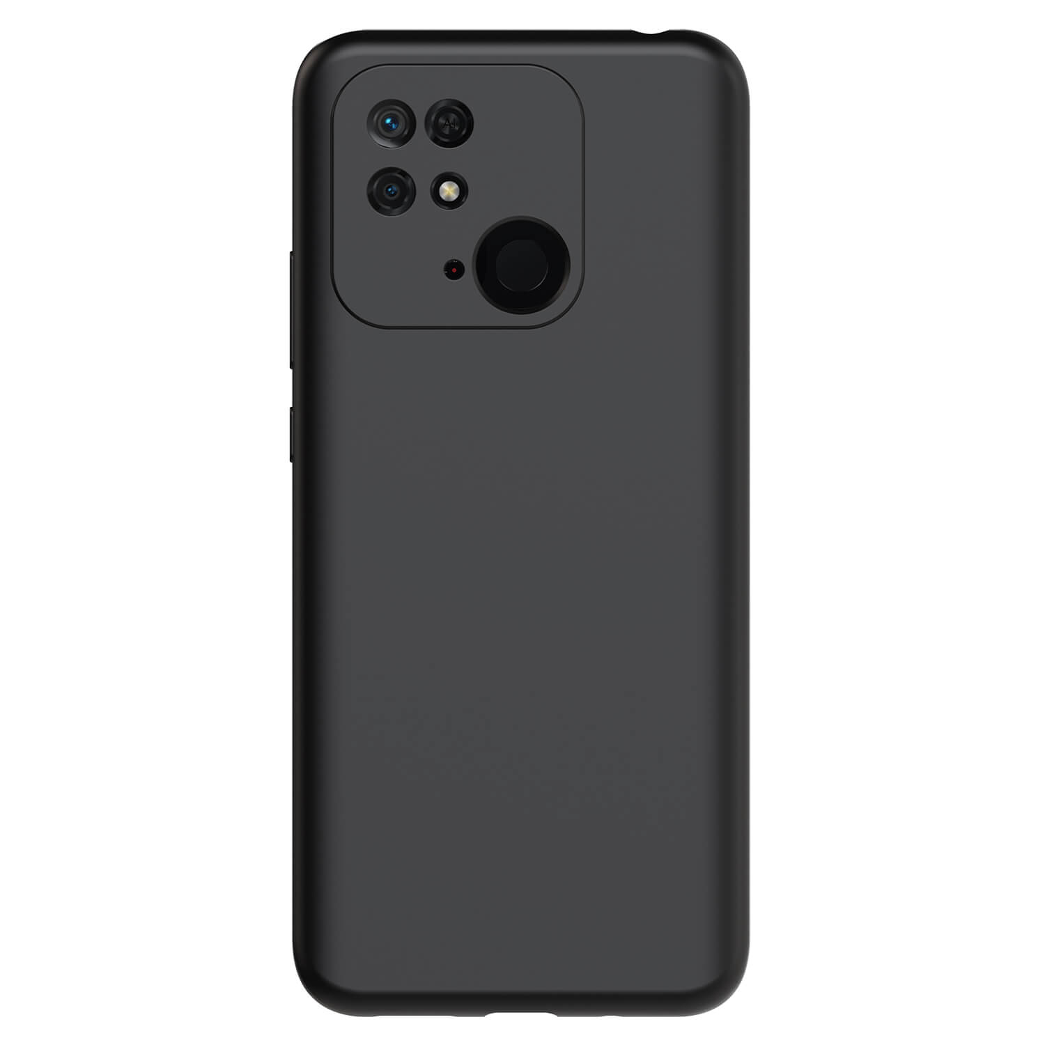 Liquid case Xiaomi Redmi 10C - Vlastné gravírovanie - Čierna