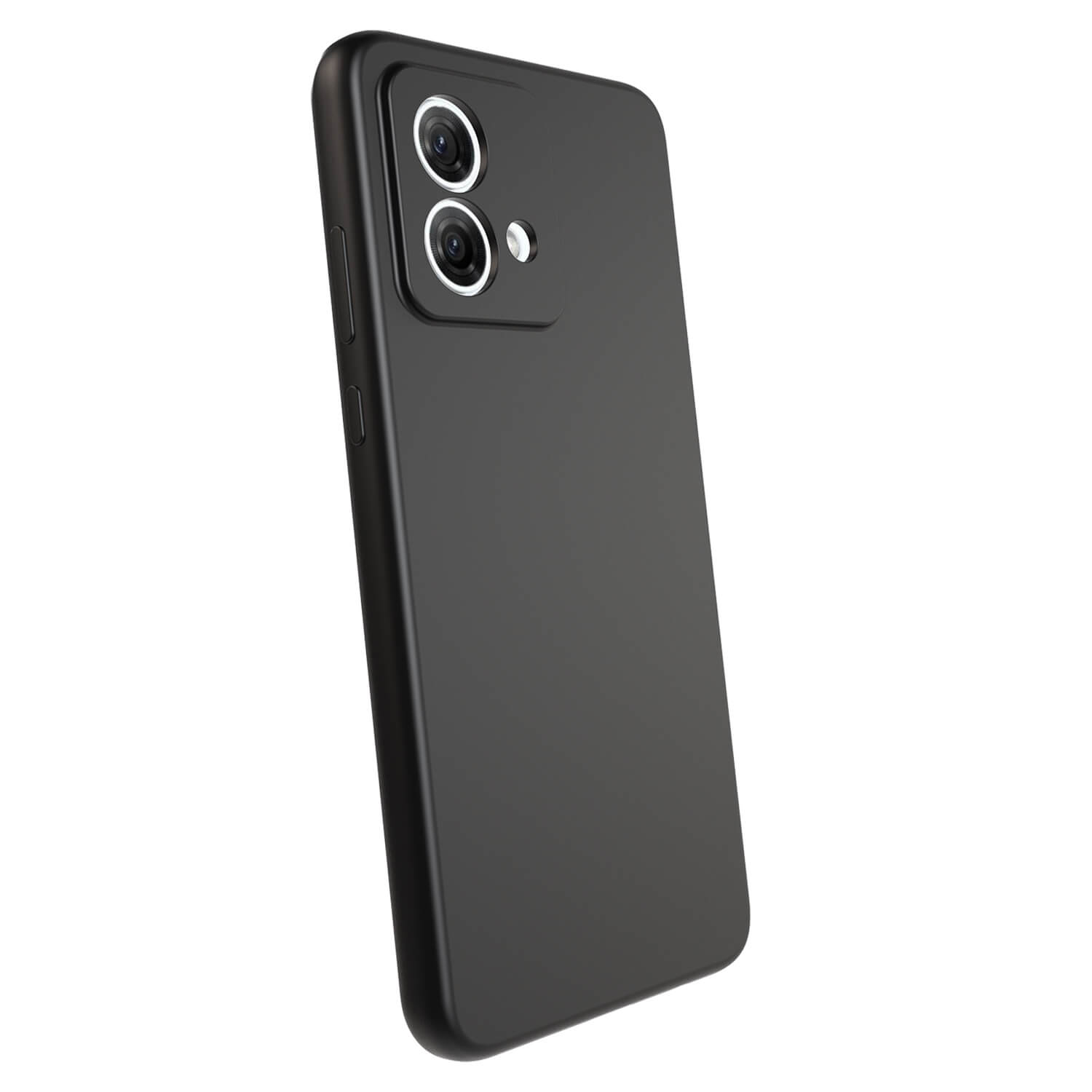 Liquid case Motorola Moto G84 5G - Vlastné gravírovanie - Čierna