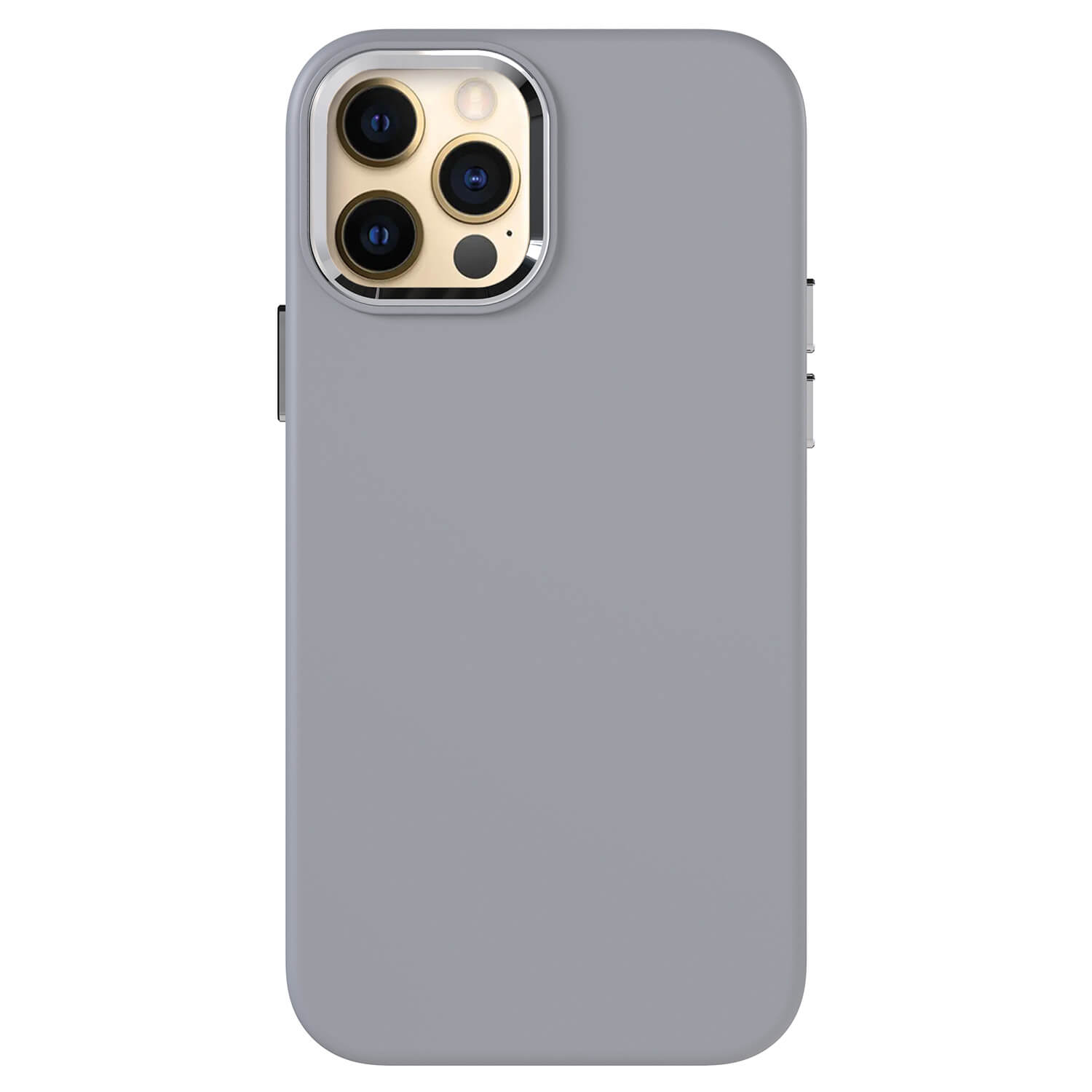 Picasee Premium case s MagSafe pro Apple iPhone 12 Pro - Vlastné gravírovanie - Šedá
